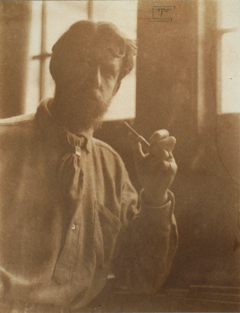 Eva Watson-Schütze, Portrait of Bolton Brown