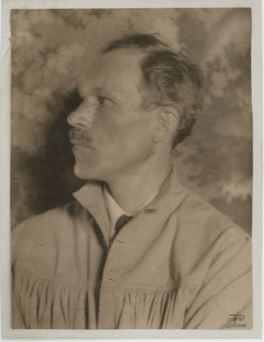 Eva Watson-Schütze, Portrait of Carl Eric Lindin