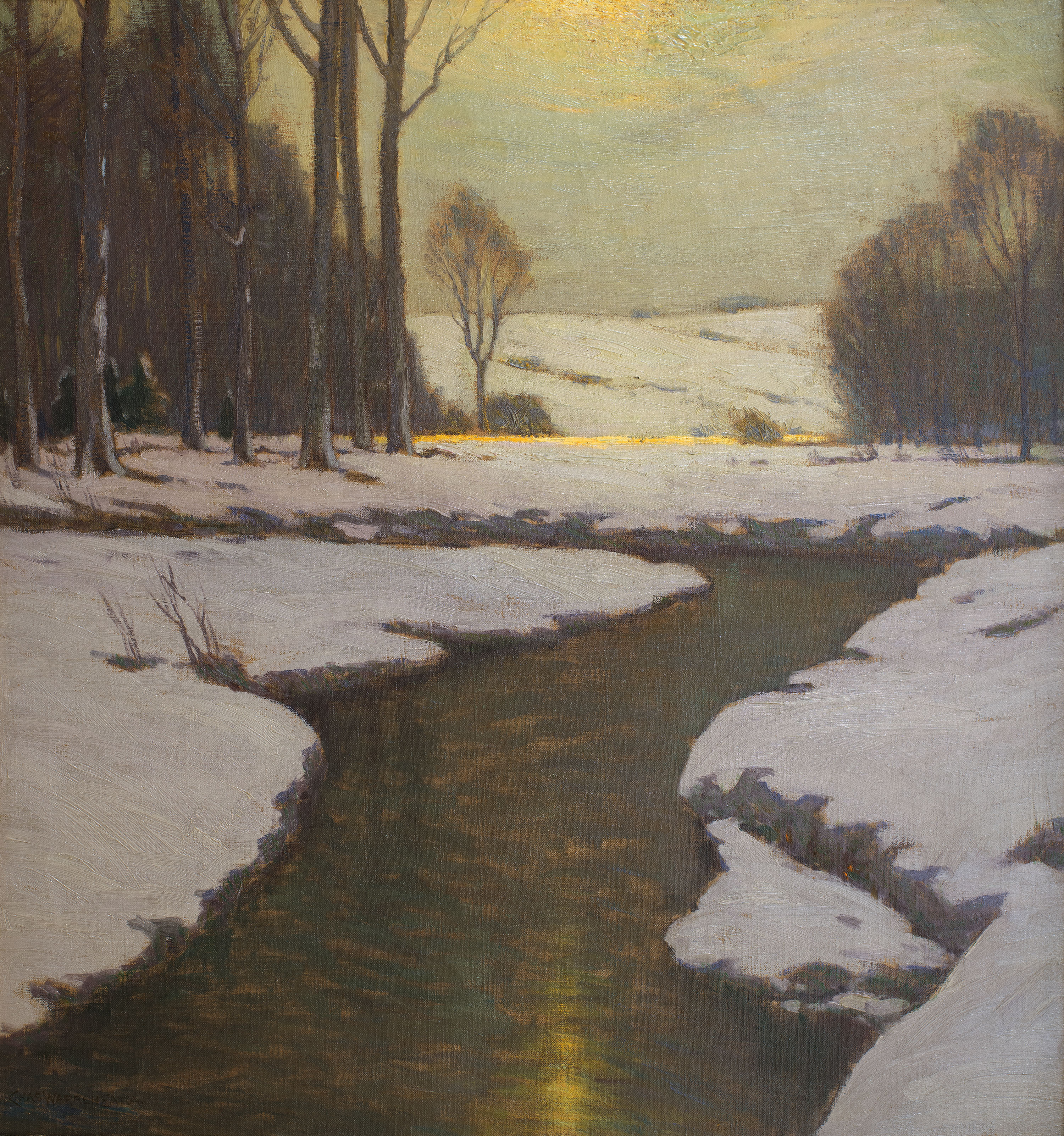 Charles Warren Eaton, Melting Snow