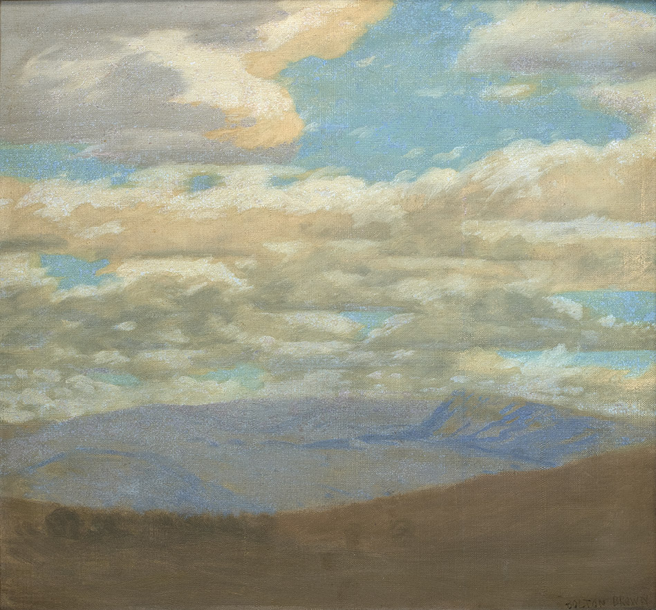 Bolton Brown, Valley and Sky (Tonalist Mountains)