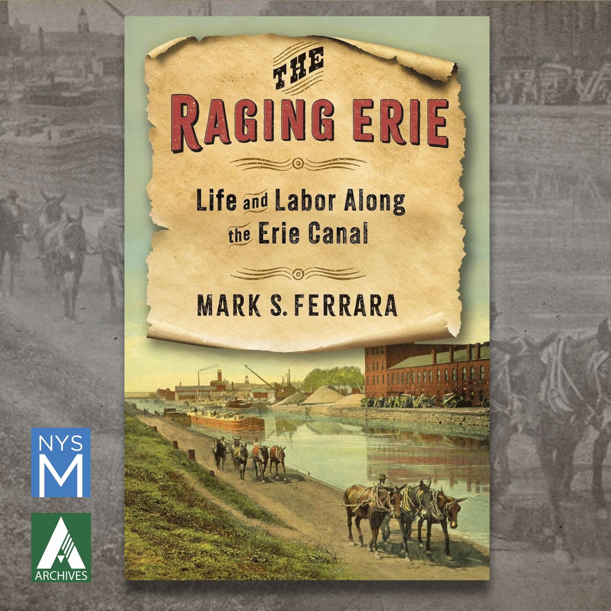 Cover of the book, The Raging Erie