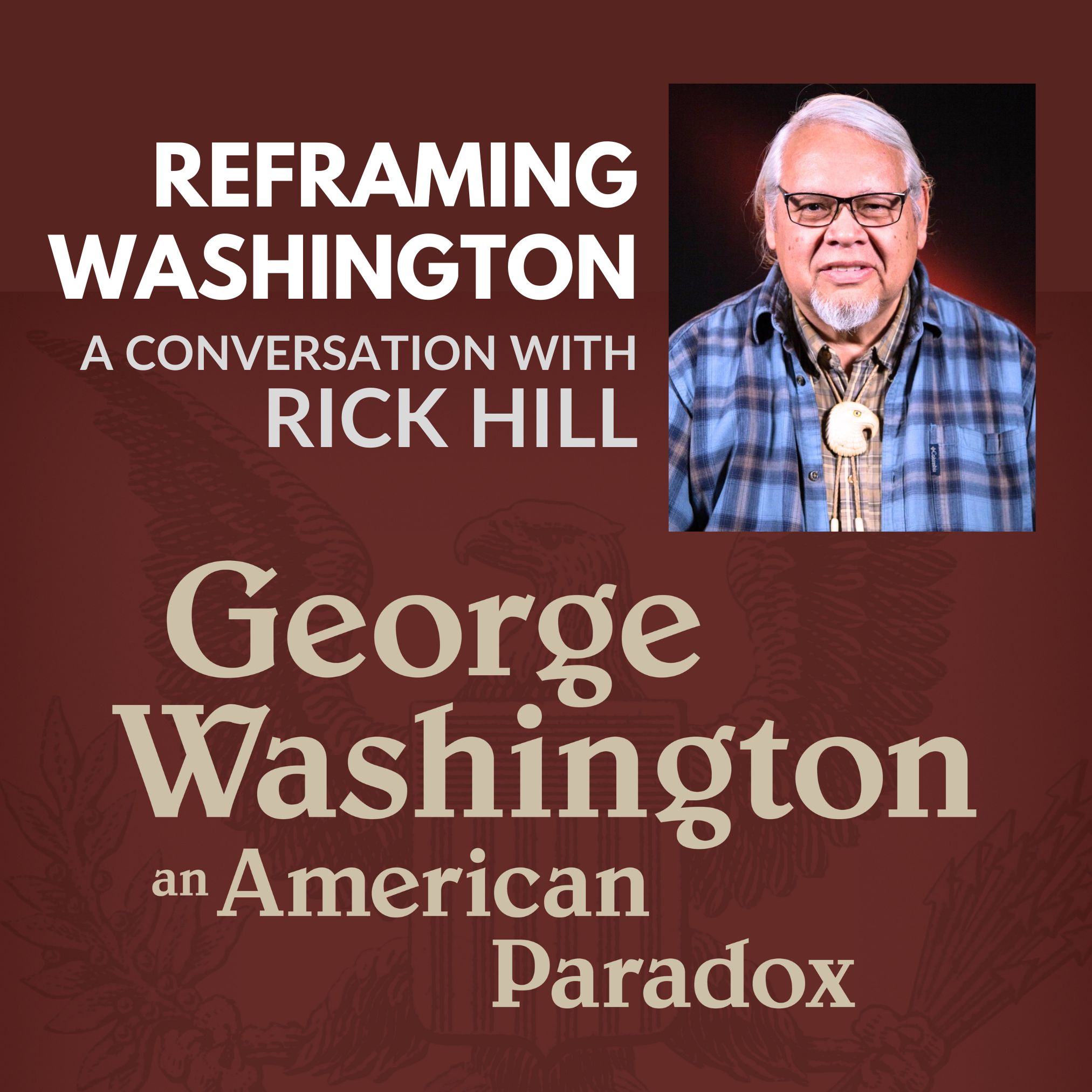 title graphics with photograph of Rick Hill