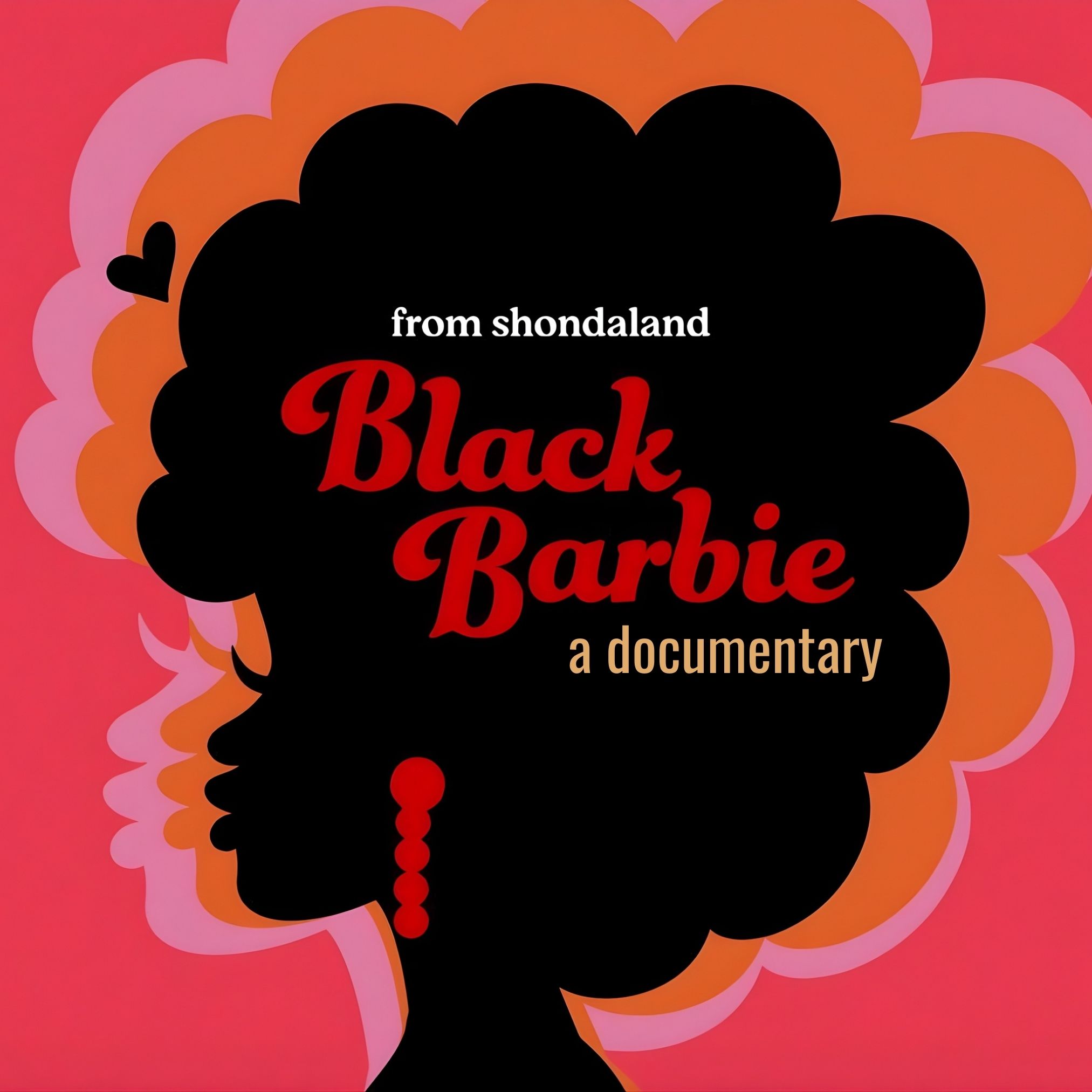 title text over silhouette image of an african american woman's profile