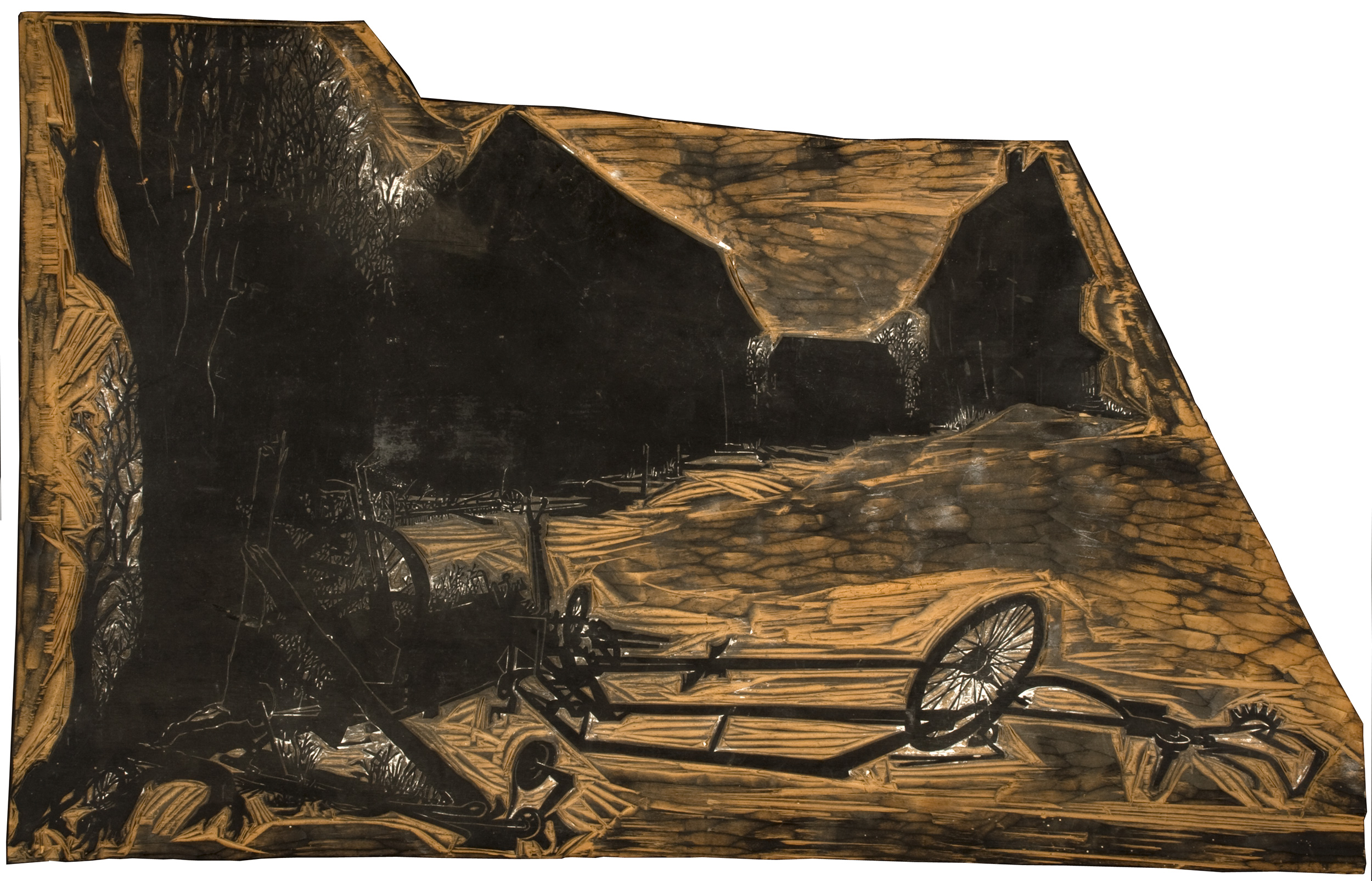 All the Years - Original Woodblock
