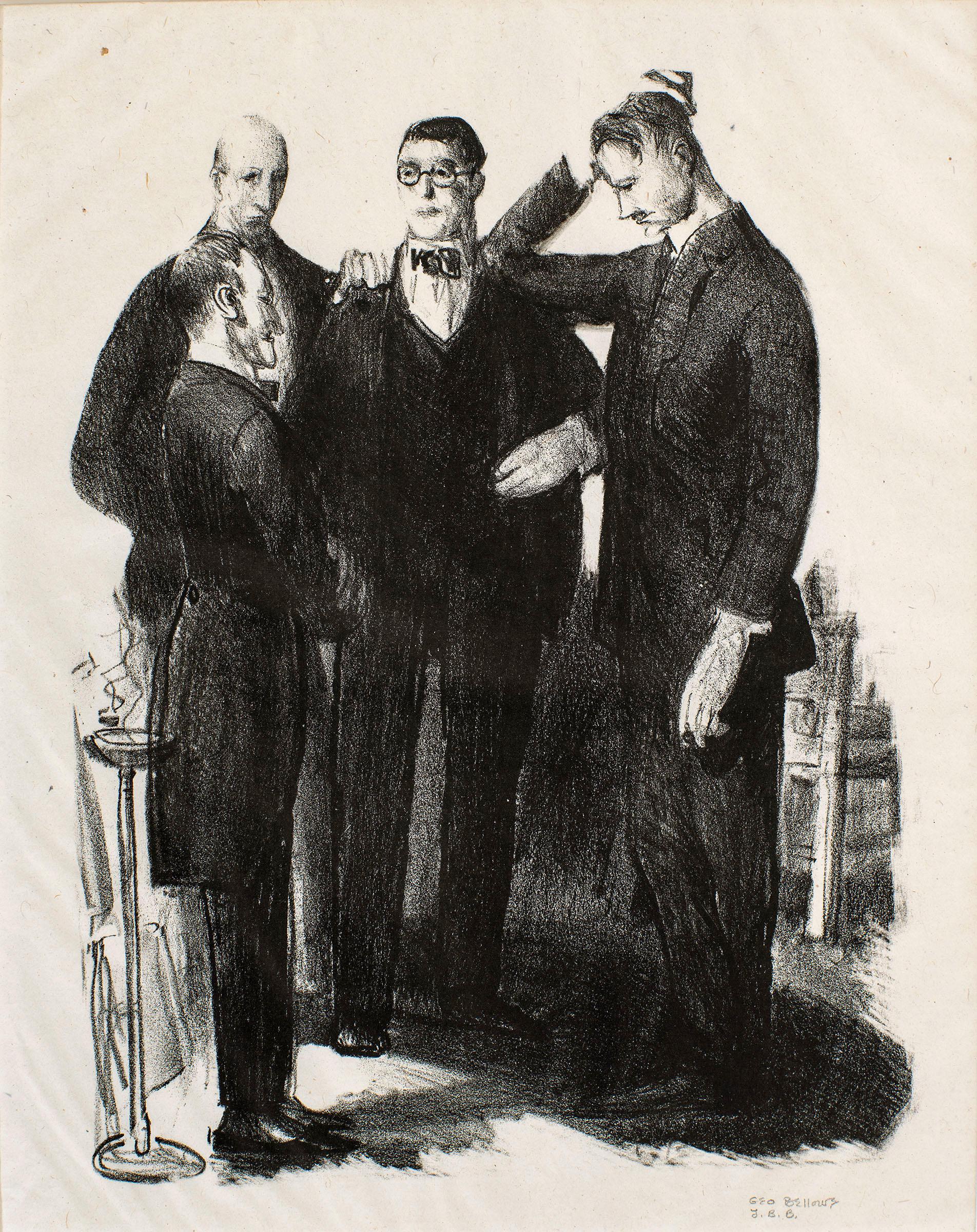 Four Friends by George Bellows, 1921