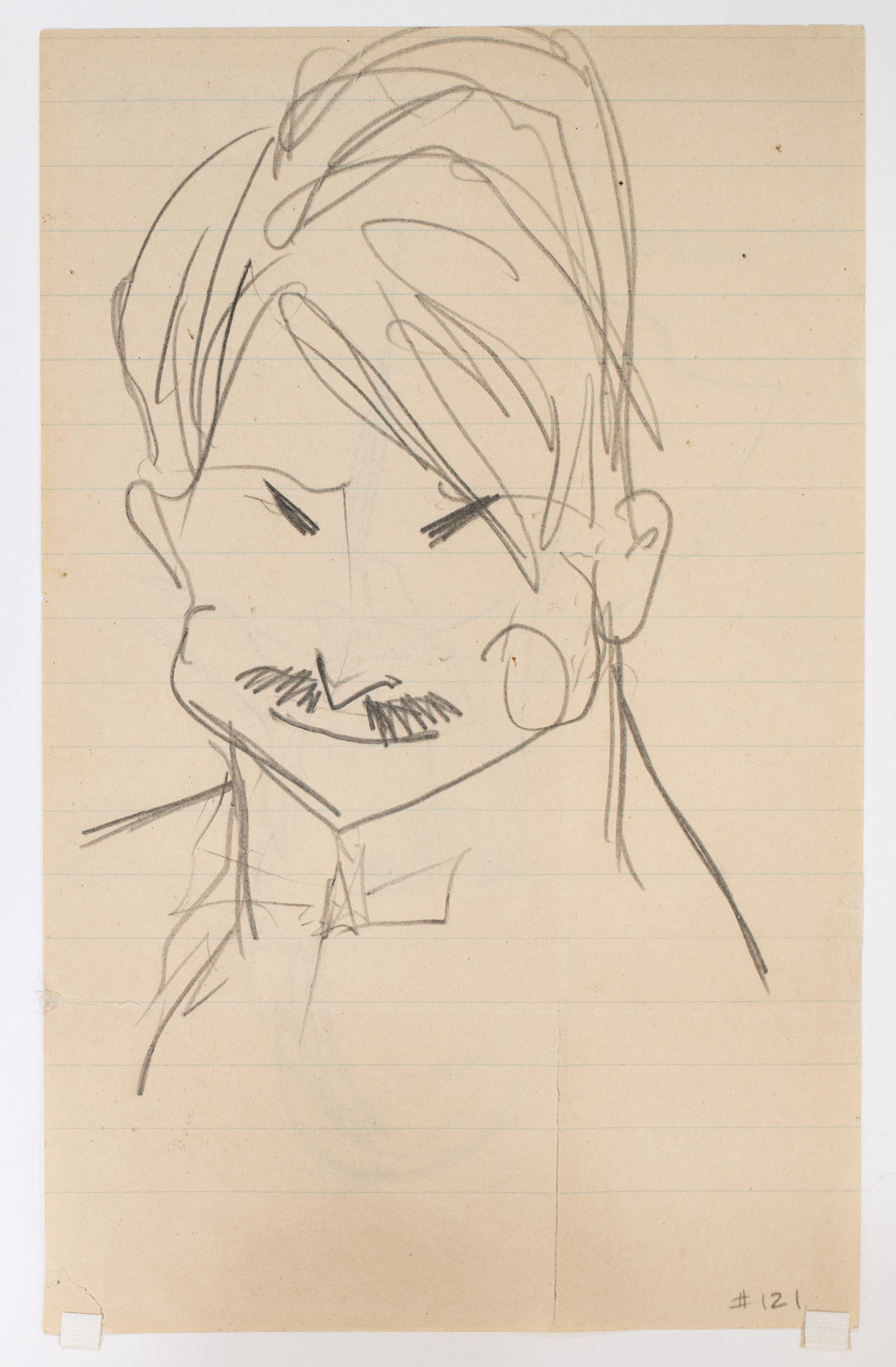 Robert Henri by George Bellows, c. 1921