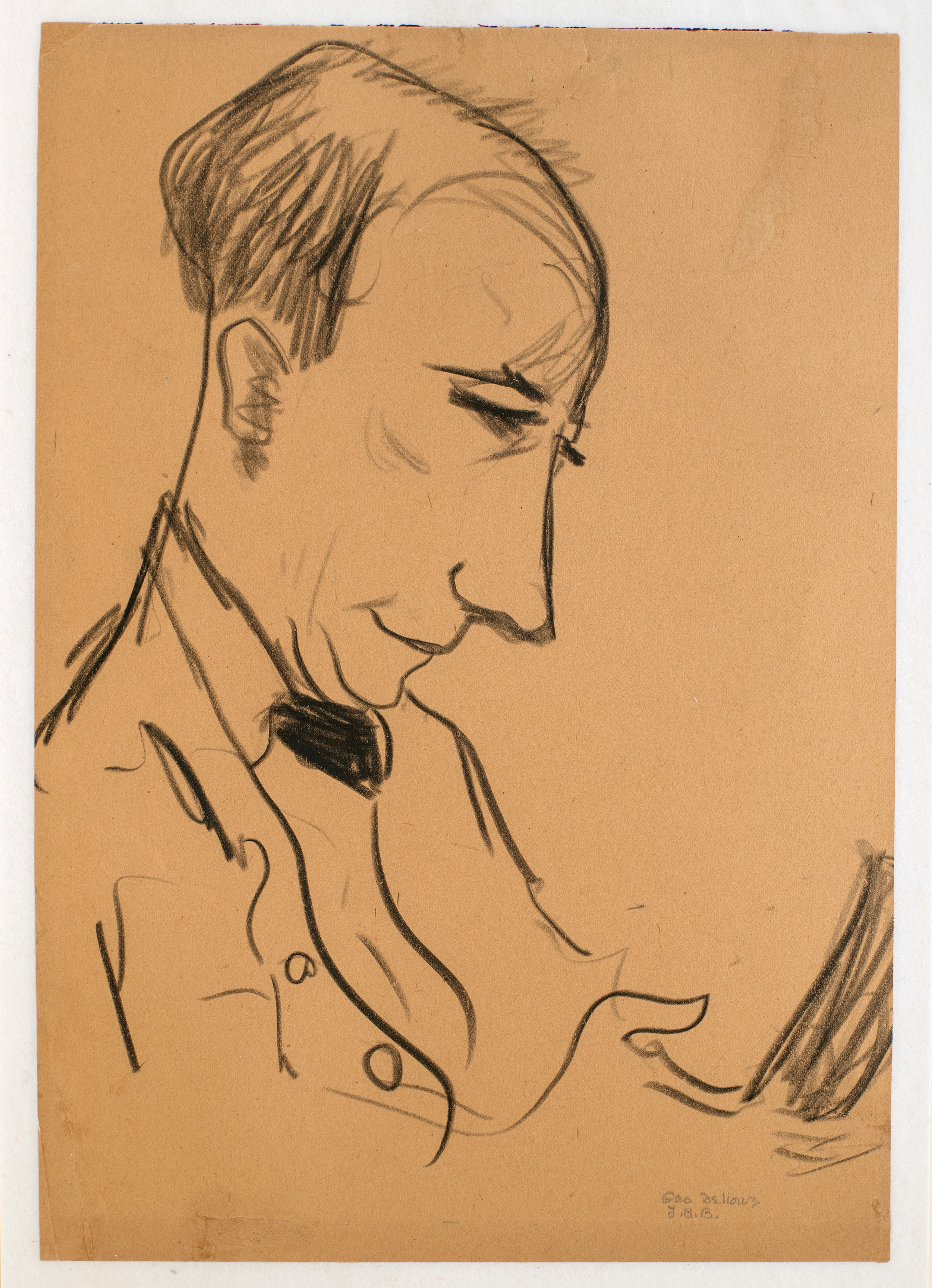 Self Portrait by George Bellows, c. 1921