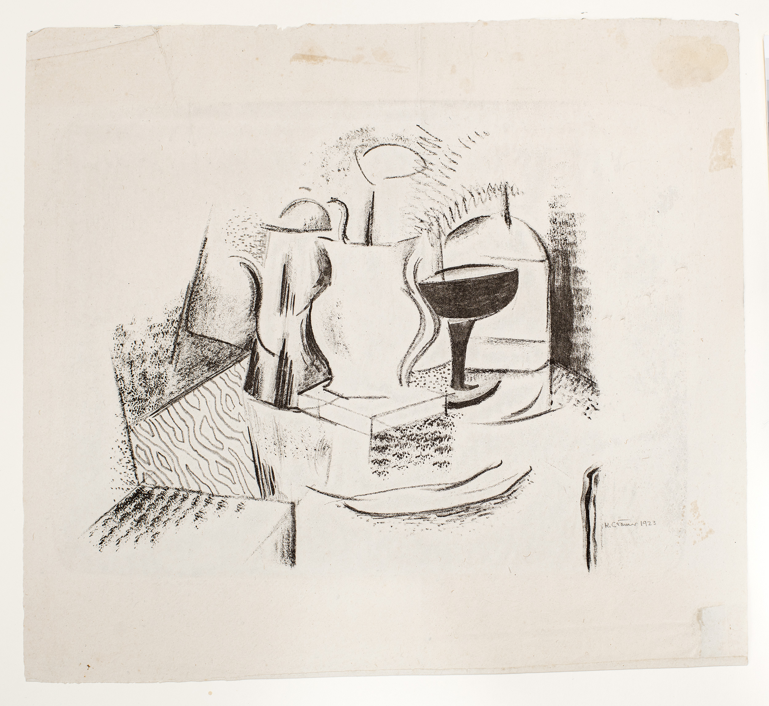 Still Life Abstraction #7 by Konrad Cramer, 1923