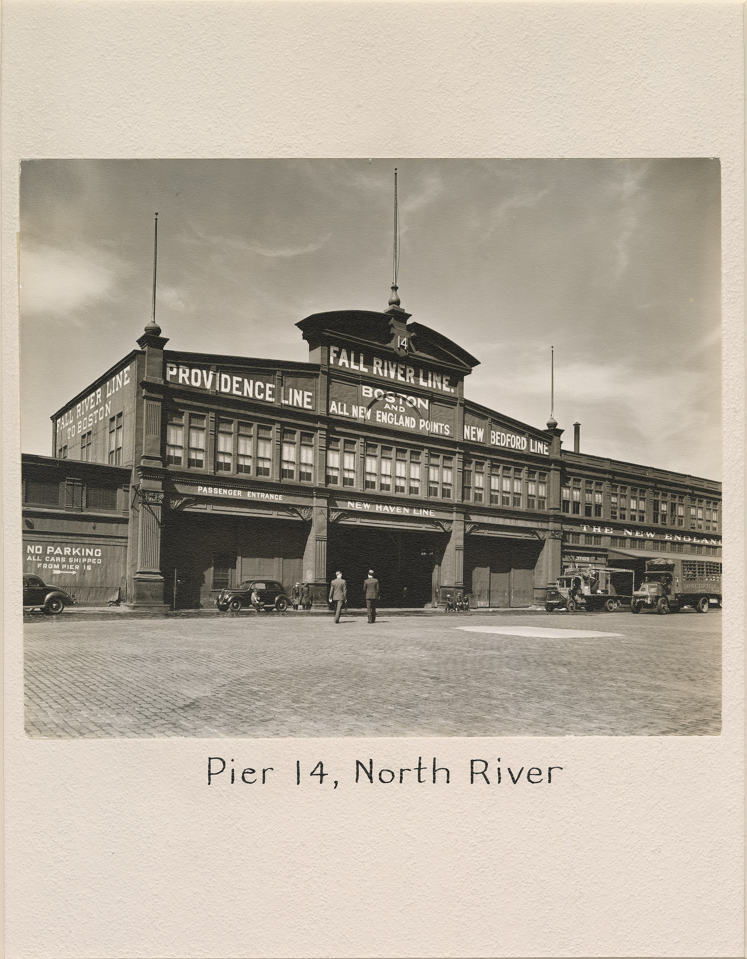 Pier 14, North River (Pier 14, Foot of Fulton Street)