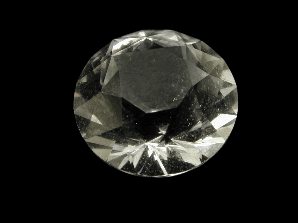 a cut herkimer diamond