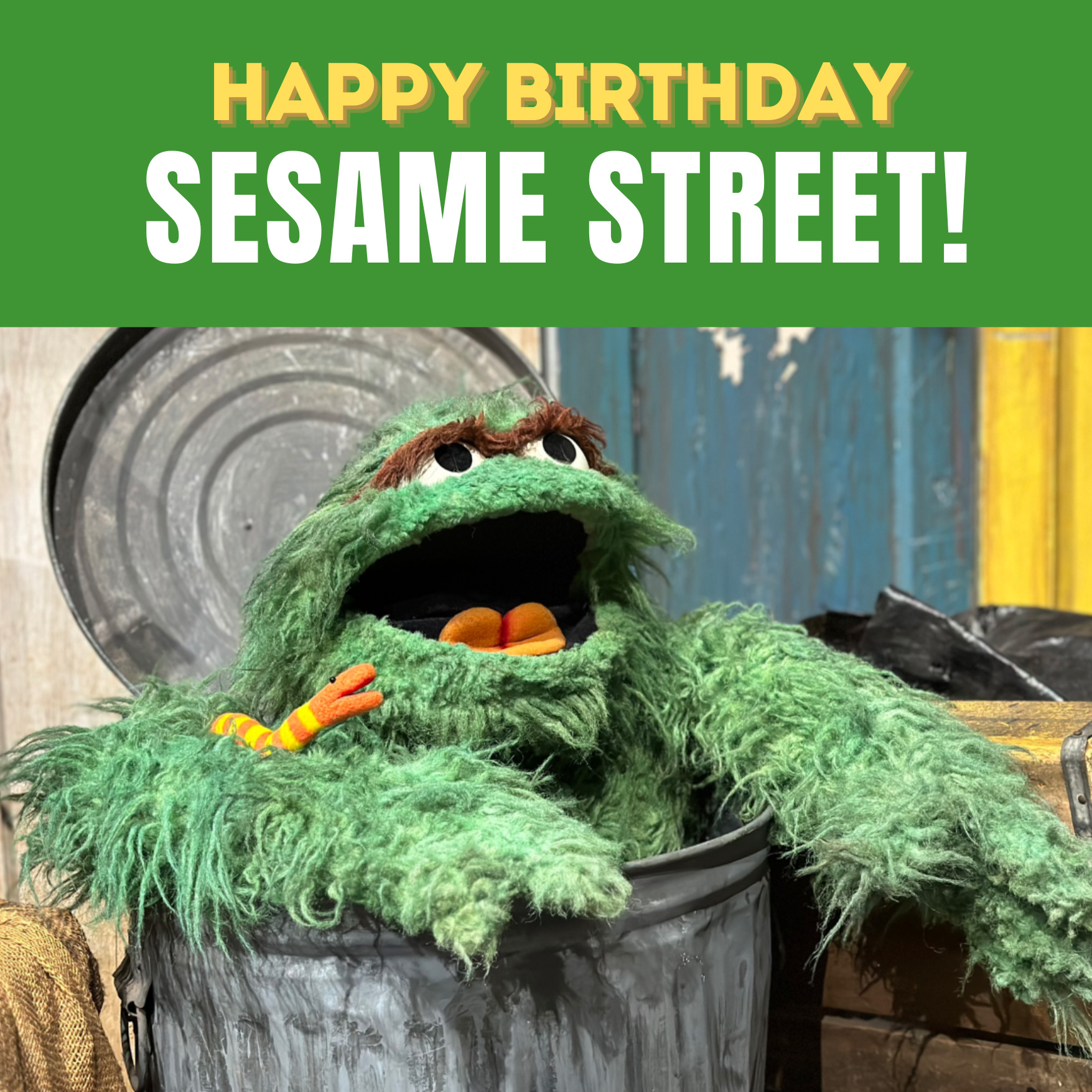 Happy Birthday Sesame Street