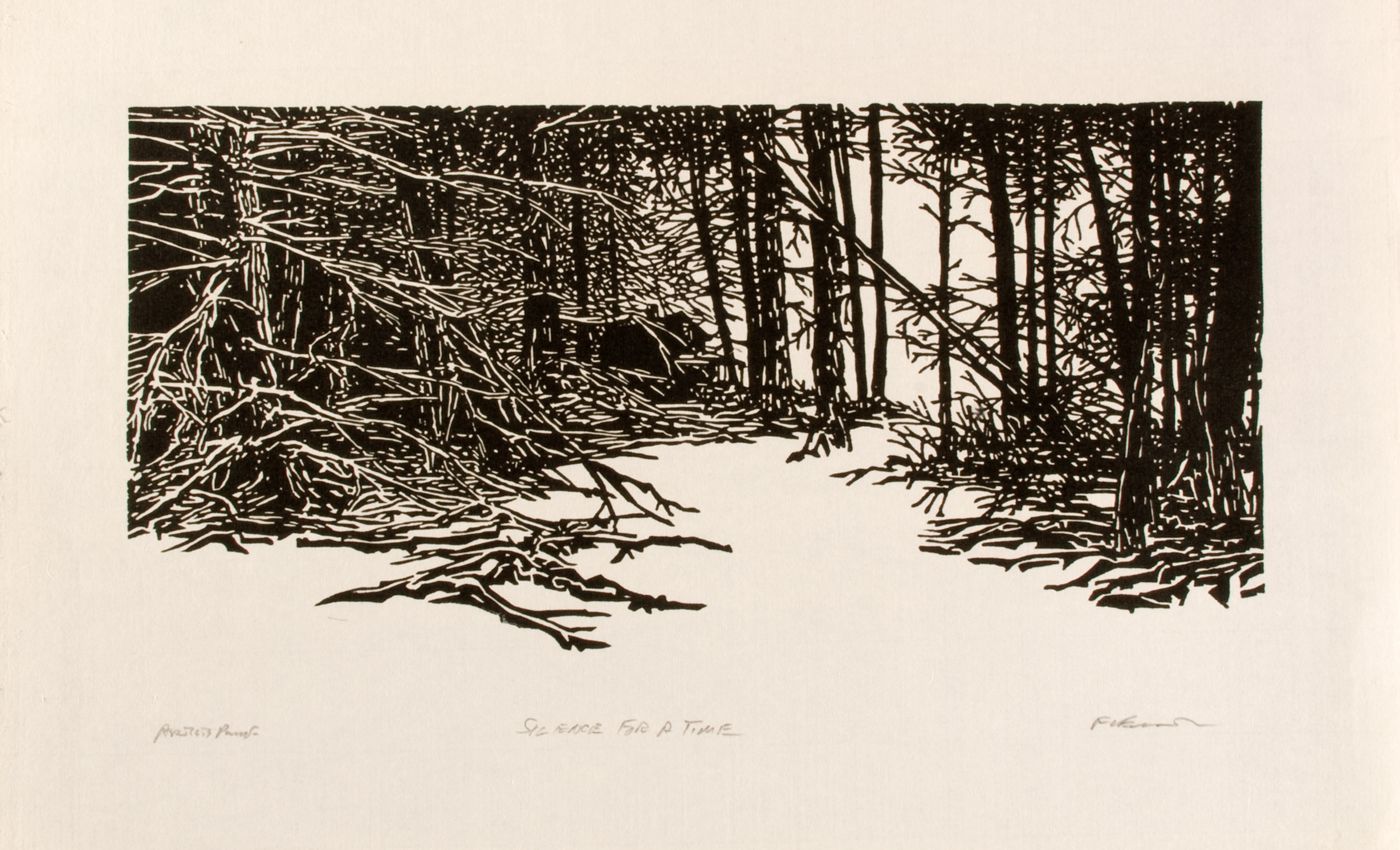 ​​​​​​​Silence for a Time (Artist's Proof), 1969