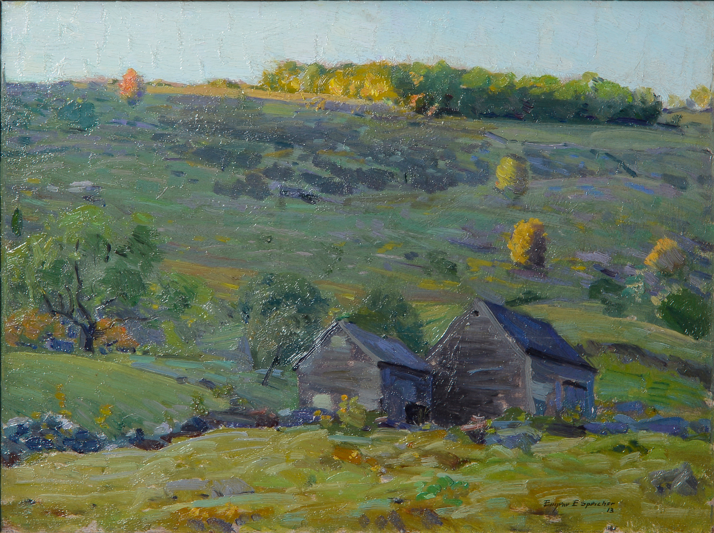 Last of the Sun by Eugene Speicher, 1913