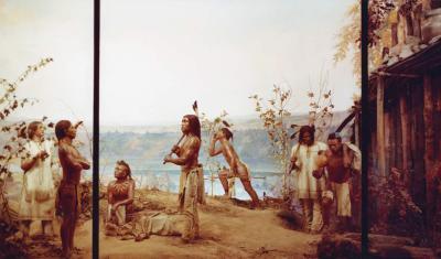 State Museum Haudenosaunee (Iroquois) Indian Life Groups