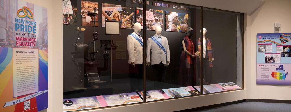 Gallery View of Marriage Equality Exhibit