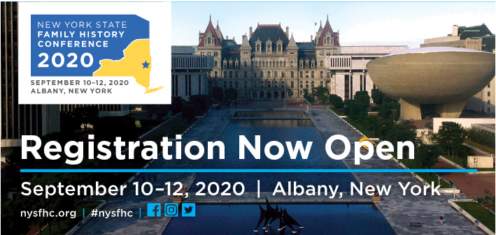 New York State Family History Biennial Conference Logo