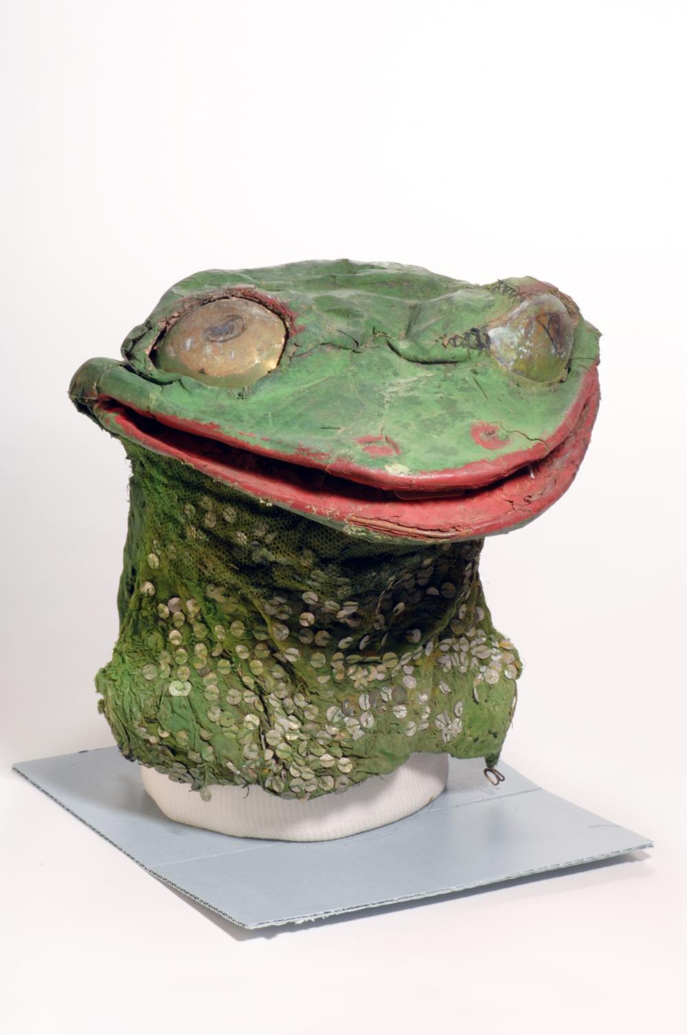 Frog lady costume mask
