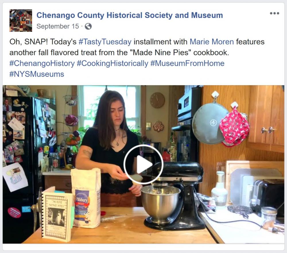 Chenango Historical Historical Society Activity