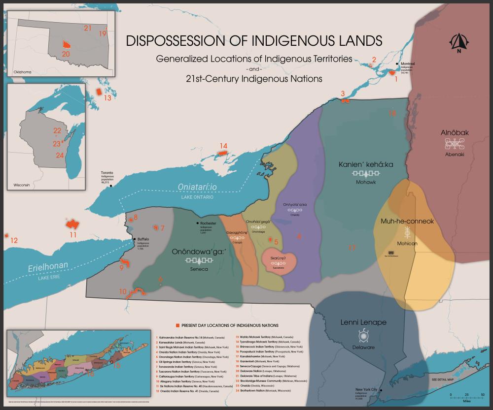 Dispossession of Indigenous Lands Map