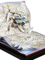car map drawing