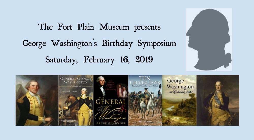 George Washington Symposium Banner for Fort Plain