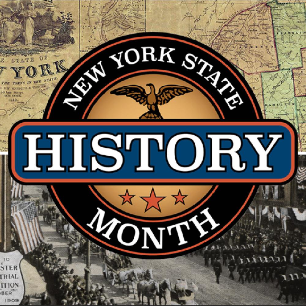 New York State History Month Logo