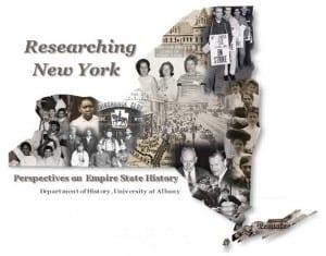 Researching New York Logo