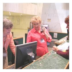 Museum front desk 