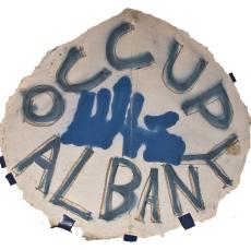Occupy Albany Sign