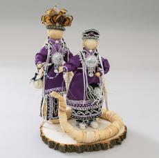 “The Most Beautiful Woman in the Village” by Angela Doxtater, Six Nations Mohawk