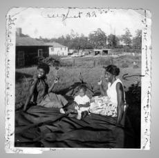 McCann Family on Rapp Road, Albany, New York, photograph, 1953