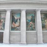 Murals in the Rotunda in the State Education Building