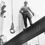 Mohawk steelworker, 1970 by David Grant Noble