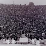 Swami Opening 1969 Woodstock Festival
