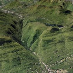 satellite image of valley 