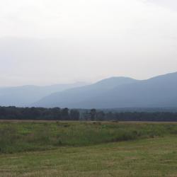 photo of mountain landscape