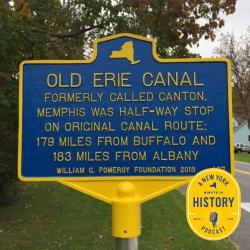 Old Erie Canal Sign