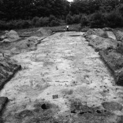photo of Garoga House archaeological dig