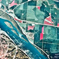 Satellite map detail