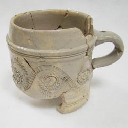 remains of a mug found on Broadstreet. 