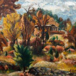 Autumn in Woodstock by Harry Gottlieb, 1930