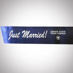 Sash, Empire State Pride Agenda, 2011, NYSM H-2012.6.6
