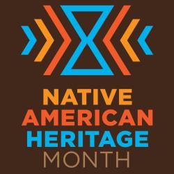 Native American History Month Logo