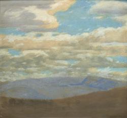Bolton Brown, Valley and Sky (Tonalist Mountains)