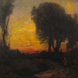 Charles Melville Dewey, Sunset