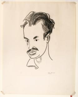 Portrait of John Carroll by George Bellows c. 1922