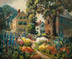 Backyard Garden Path by Henry Billings, undated