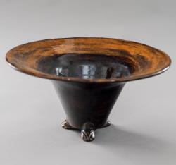 Bowl, "Zedware" by Zulma Steele Bowl, ceramic 