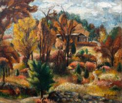 Autumn in Woodstock by Harry Gottlieb, 1930