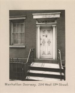 Manhattan Doorway, 204 West 13th Street 